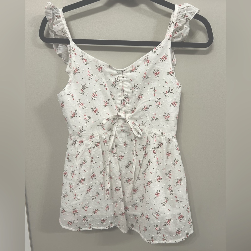 Pink Lily Tank Top